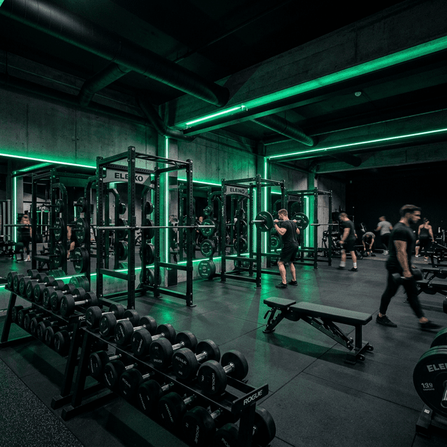 Interior de FitVibe Gym